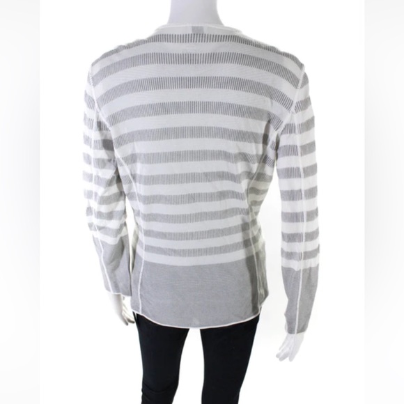 Armani Collezioni Striped Cardigan - Host Pick - Picture 5 of 14
